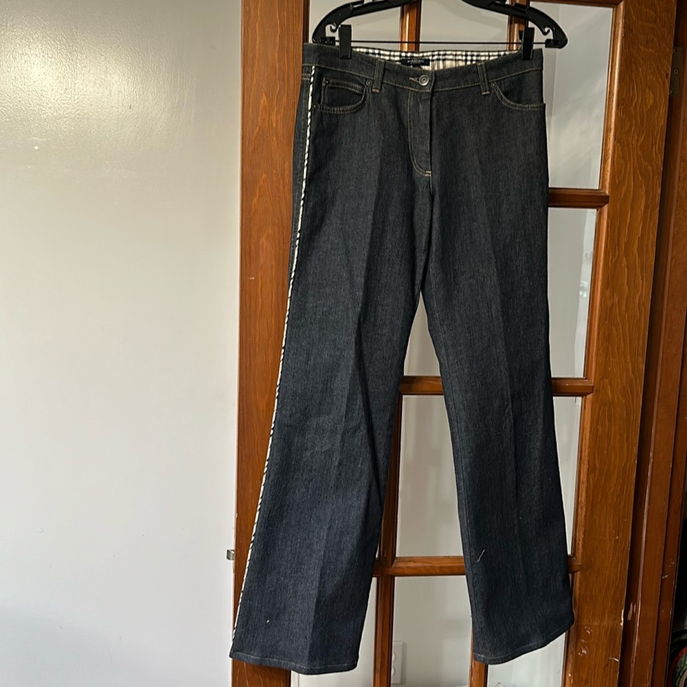 Burberry flared leg jeans 💙